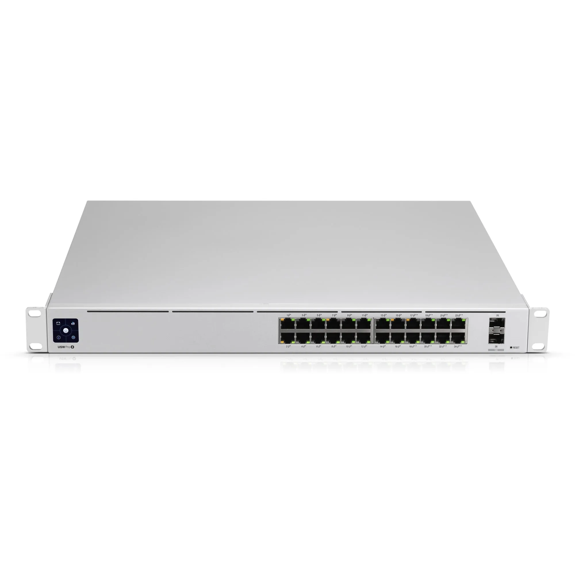 UniFi Pro 24-Port PoE Gestito L2/L3 Gigabit Ethernet (10/100/1000) Supporto Power over Ethernet (PoE) 1U Argento, Interruttore
