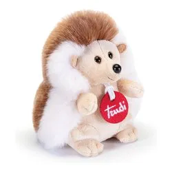 Peluche Riccio (12x10x14cm) TRUDINO Bianco e Beige 51354