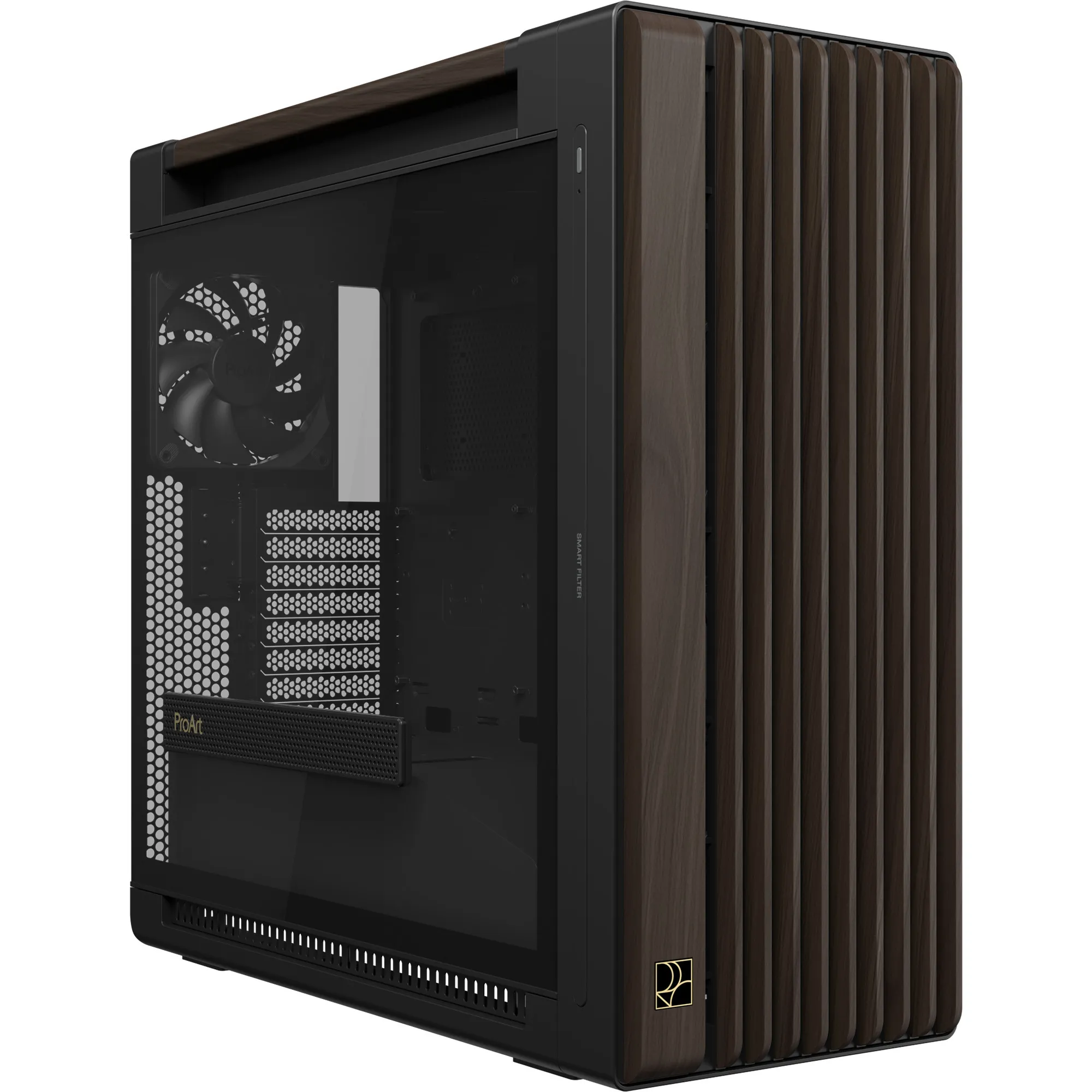 PROART PA602 WALNUT WOOD TG PWM MODERN BLACK, Chassis Tower