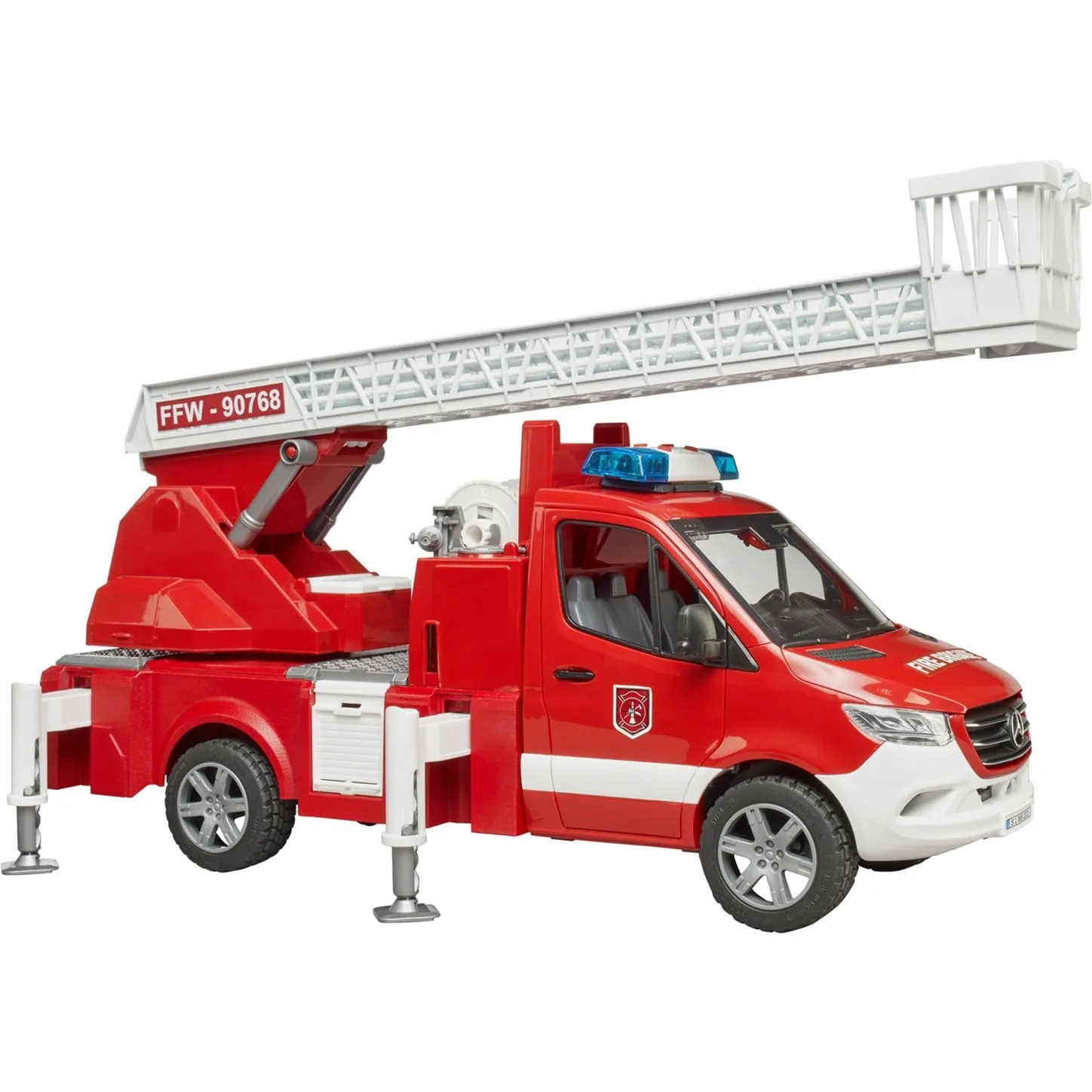MB Sprinter Vigili del Fuoco con modulo luce e suono, Veicolo modello