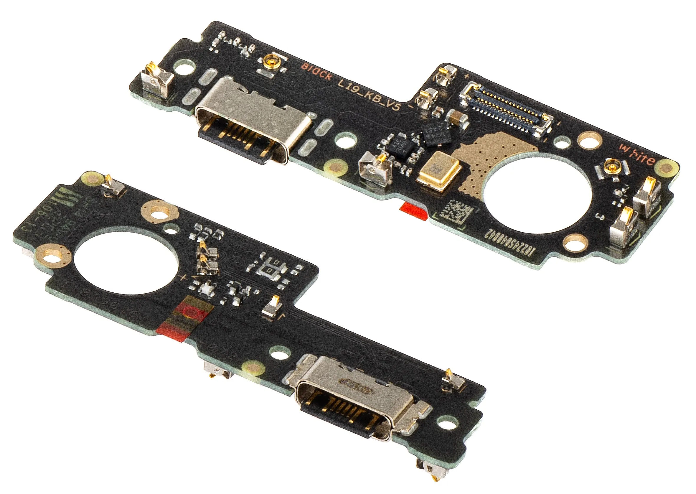 Scheda con Connettore di Ricarica - Microfono Xiaomi Redmi 10 5G, Service Pack 5600070L1900