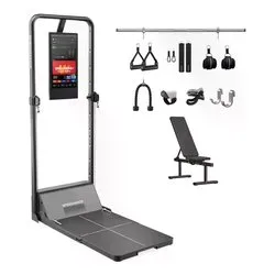 Palestra multifunzione ( Peso digitale 120 kg ) Work Plus 2S GYM MONSTER Nero GM2SWP