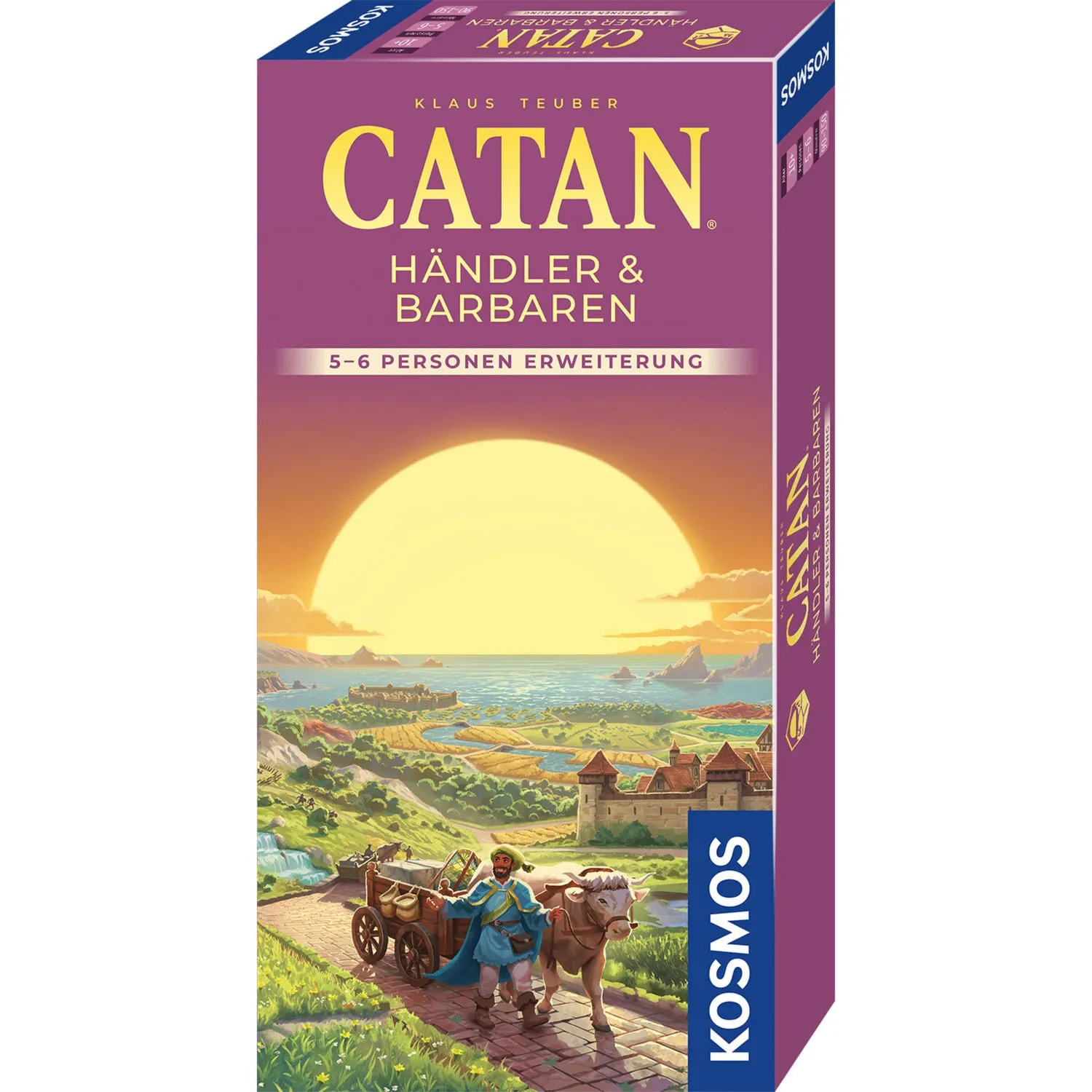CATAN - Mercanti & Barbari Espansione 5-6 Giocatori, Gioco da tavolo