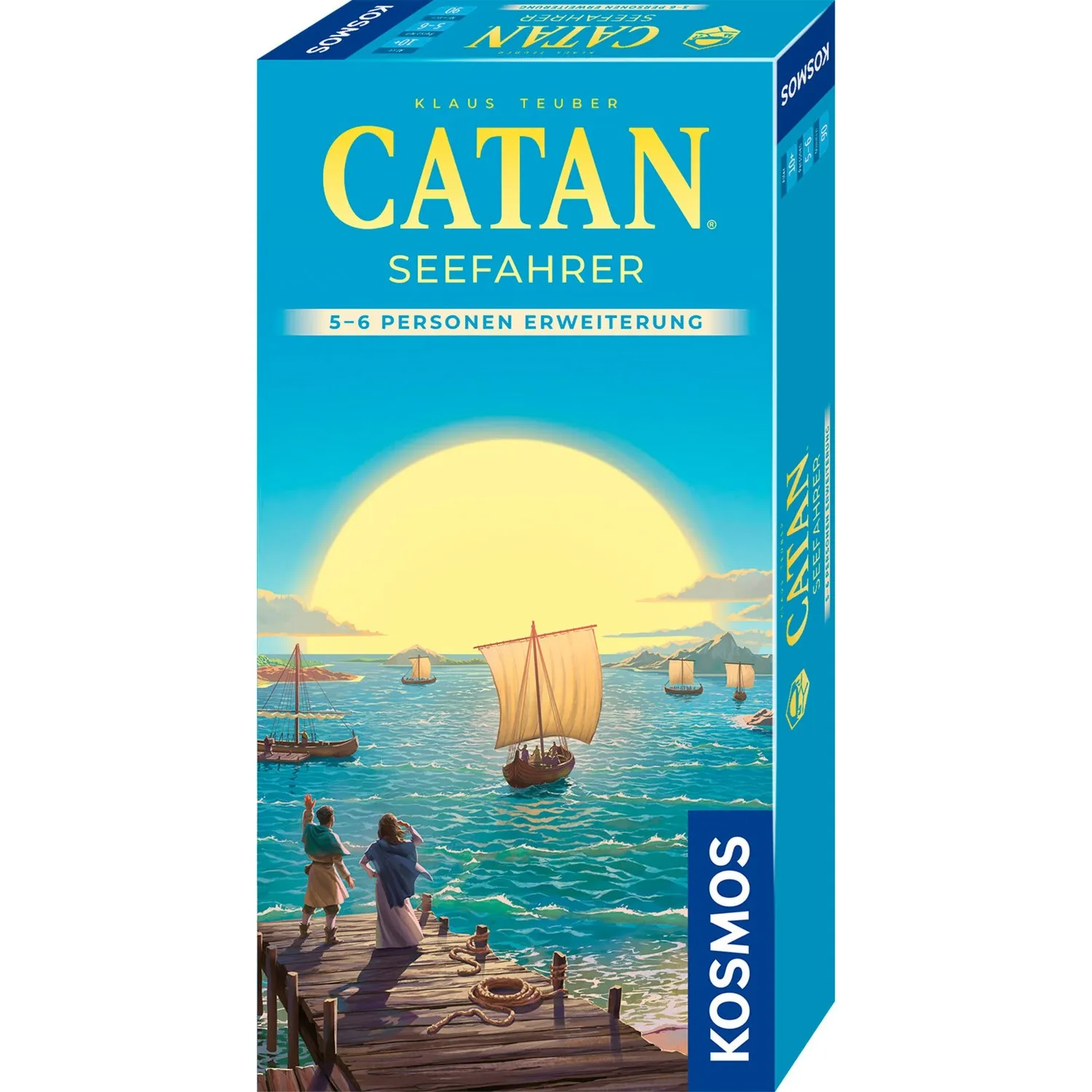 CATAN - Naviganti Espansione 5-6 Giocatori, Gioco da tavolo
