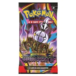Carte gioco POKÉMON Megaevoluzione Buio Pesto busta 10 crt Assortito PK10425 I