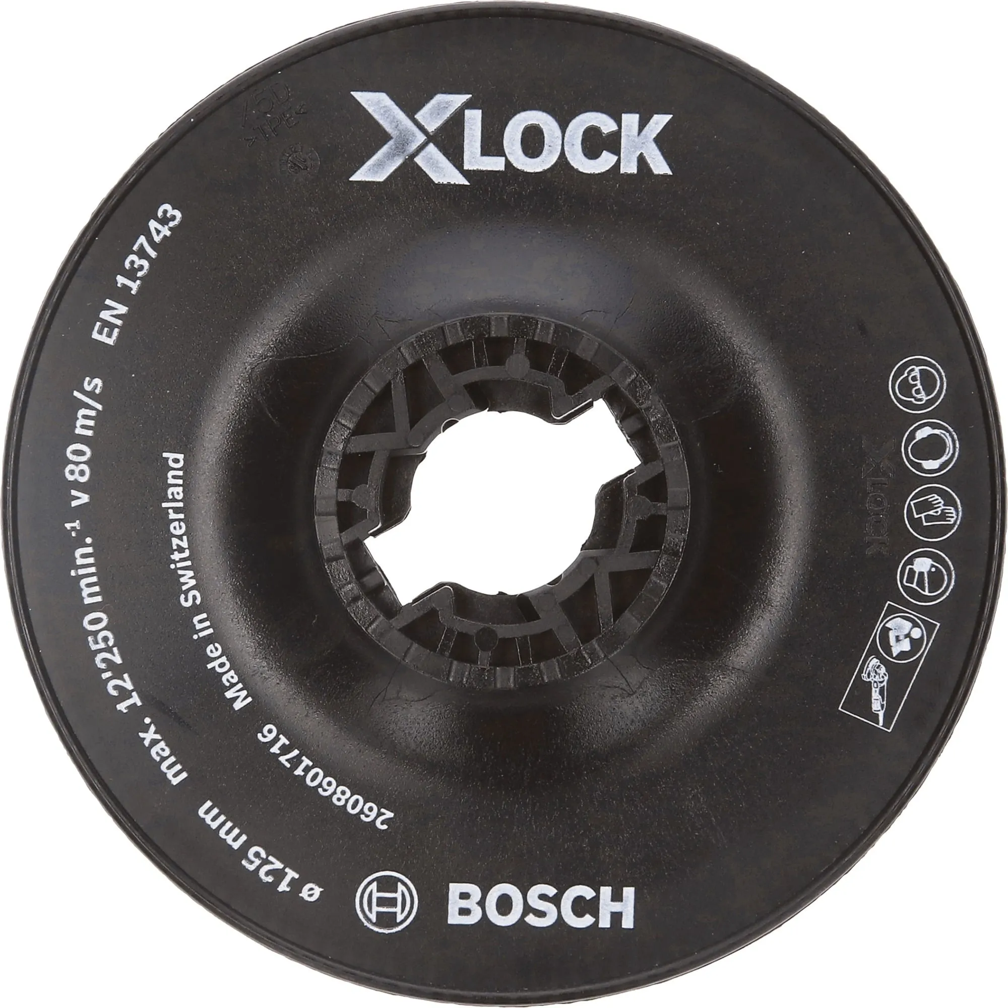 2 608 601 716 accessorio per smerigliatrice Platorello, Platorello per levigatrice