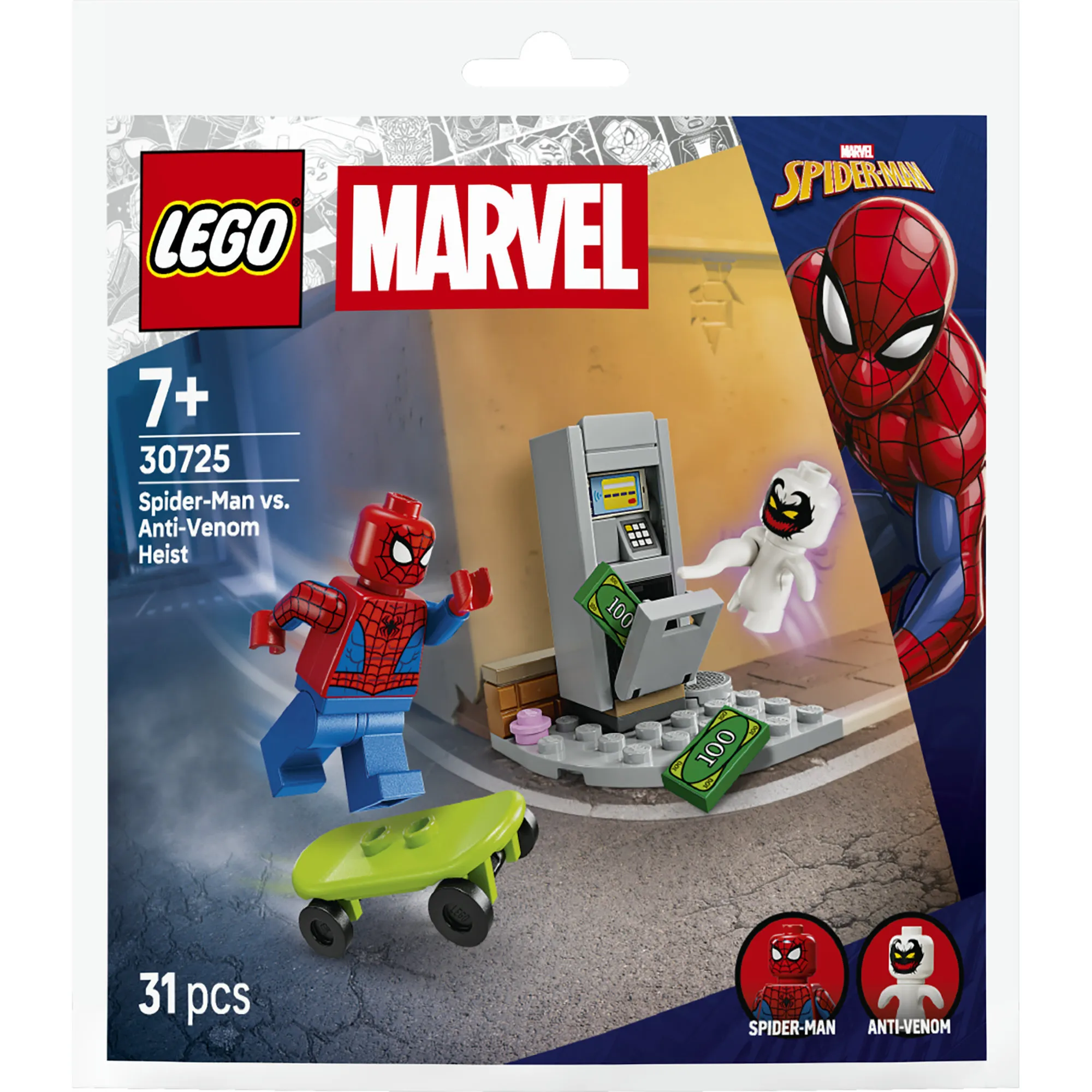 Marvel Super Heroes Spider-Man ferma il colpo di Anti-Venom, Giochi di costruzione