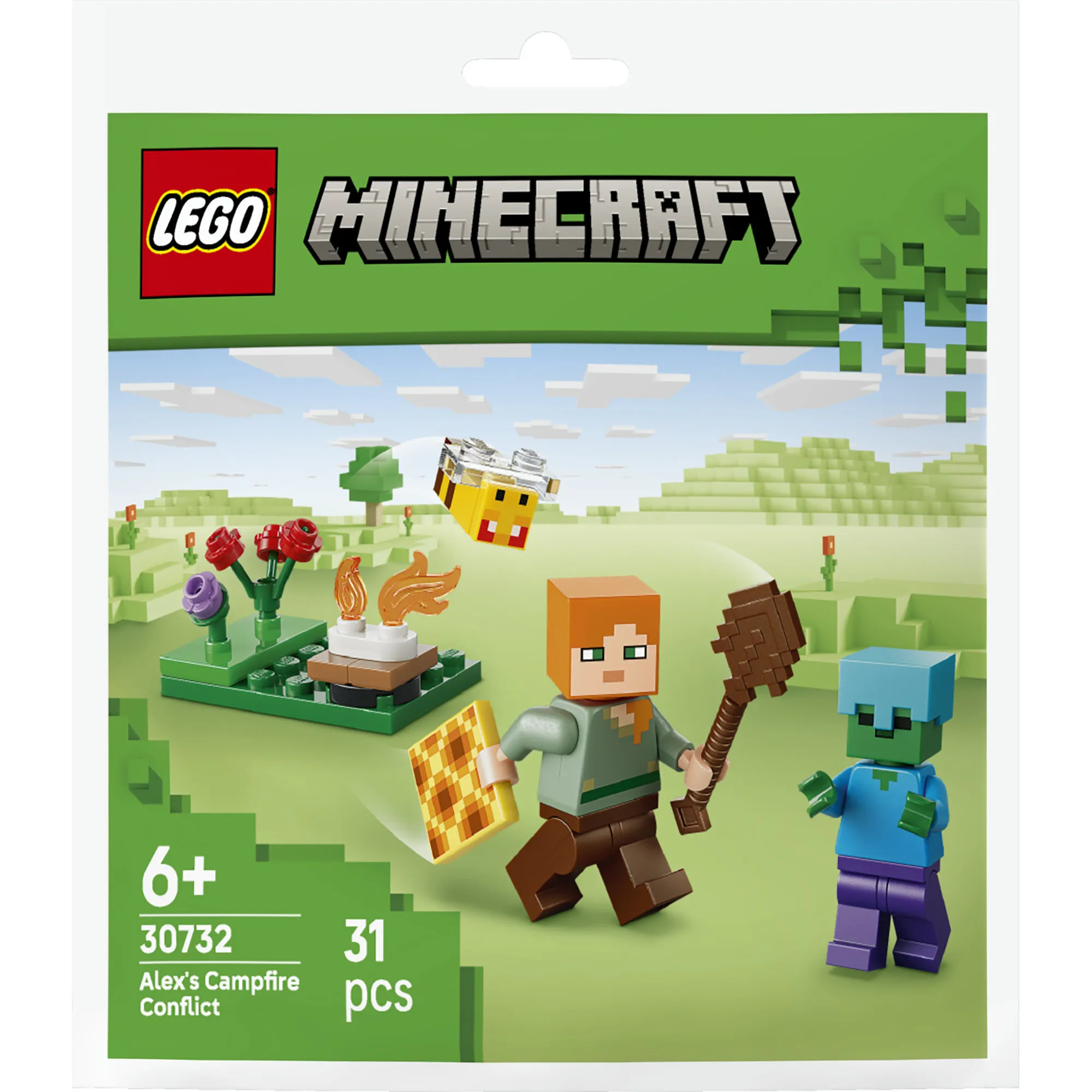 Minecraft Incontro di Alex intorno al falò, Giochi di costruzione