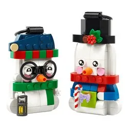 Pupazzi di neve ornamentali ( 168 pz ) CHRISTMAS 6a+ 40812