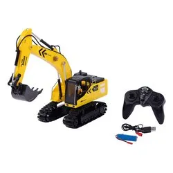 Radiocomando Escavatore Mini Digger 2.4 GHz scala 1:18 (46x12,5x30cm) Giallo 246389090