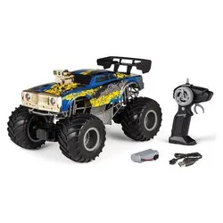 Radiocomando Monster Truck Ghost Driver XXL 2,4 GHz scala 1:8 (43cm) Blu e Giallo 245899090