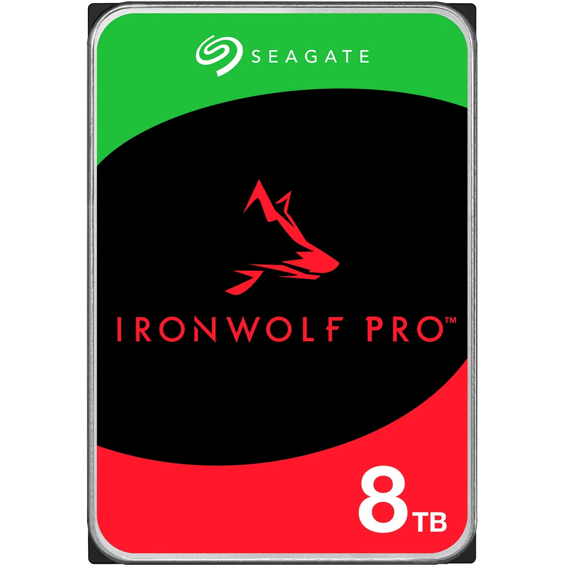 IronWolf Pro ST8000NT001 disco rigido interno 8 TB 7200 Giri/min 256 MB 3.5" Serial ATA III, Hard-disk