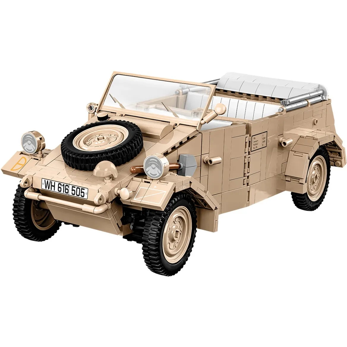 Kübelwagen autovettura tipo 82, Giochi di costruzione