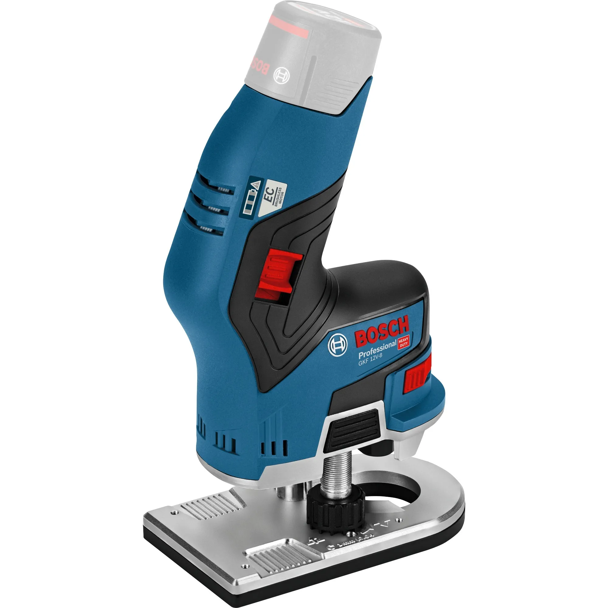 GKF 12V-8 Professional 13000 Giri/min Nero, Blu, Rosso, Router