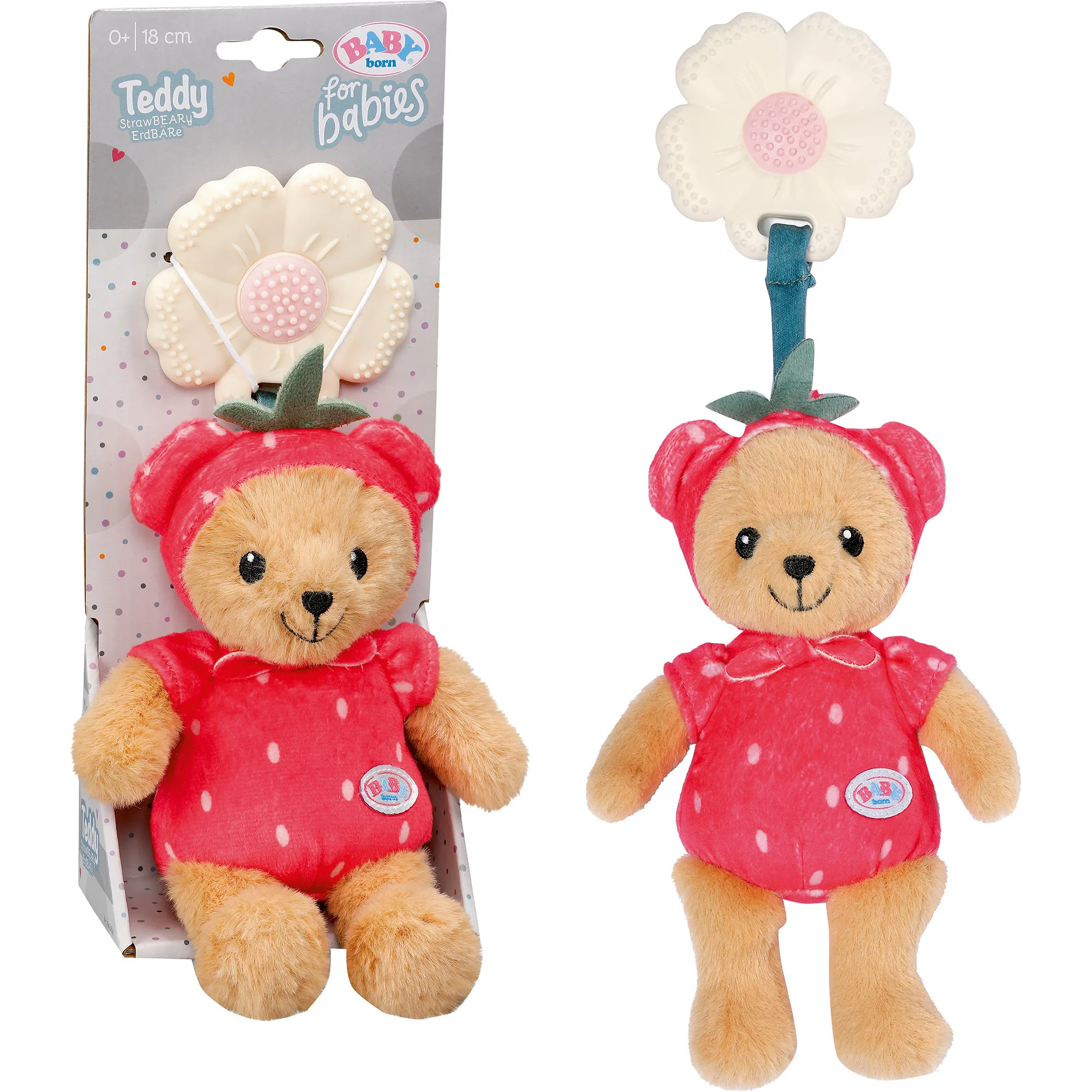 BABY born® for babies Teddy ErdBÄRe 18cm, Peluche animali