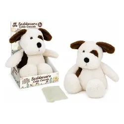 Peluche Cagnolino Scaldacuore (26cm) GOGO Bianco 39630