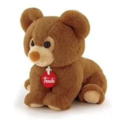 Peluche Orsetto Puppy S (17x16x19cm) TRUDINO Marrone 10990