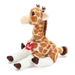 Peluche Giraffa Geltrude S (21x13x23cm) CLASSIC Marrone e Bianco 27141