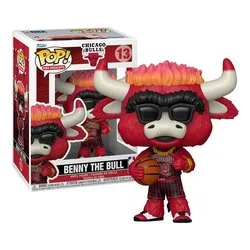 POP BASKETBALL NBA Bulls Mascots Benny The Bull 13 92995