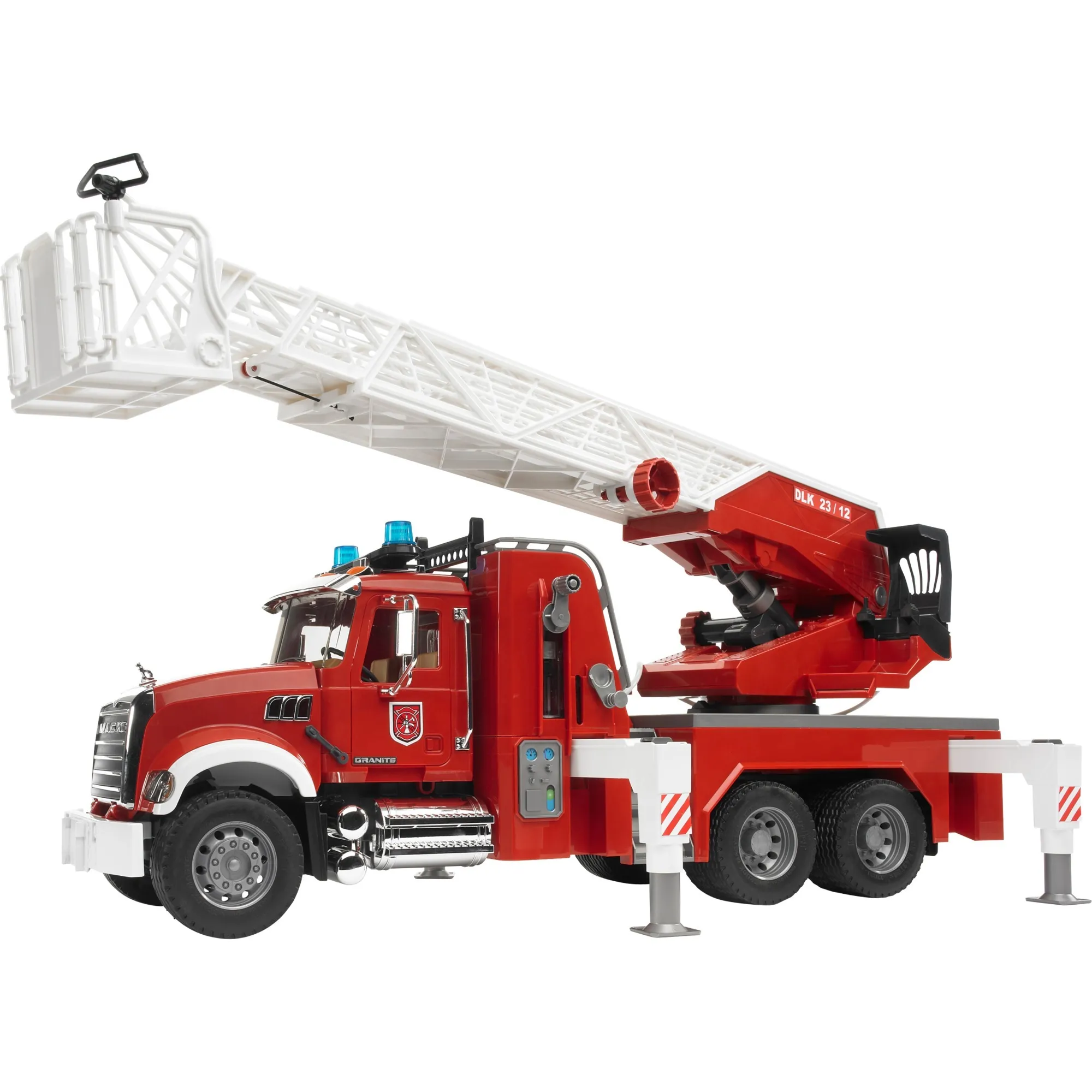 MACK Granite fire engine with water pump veicolo giocattolo, Veicolo modello