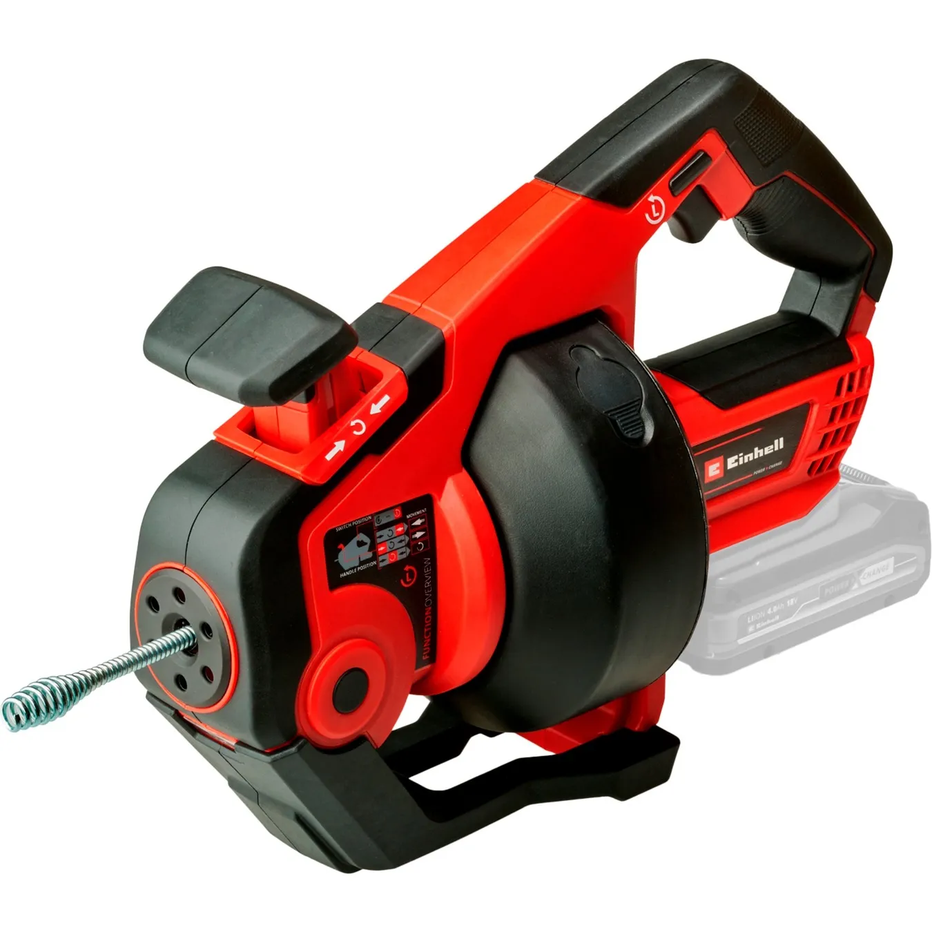 Power X-Change Akku-Rohr-Reinigungsgerät TE-DA 18/760 Li-Solo, 18Volt, Dispositivo di pulizia del tubo
