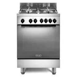 Cucina gas 4 zone Forno elettrico GEMMA 66 ML Inox Classe A (60x60x86cm)