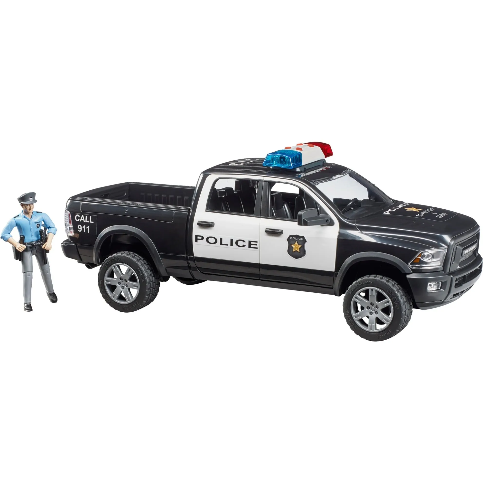 RAM 2500 Pickup della Polizia, Veicolo modello