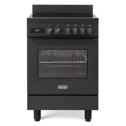 Cucina elettrica 4 zone cottura Forno elettrico PROFESSIONAL PRO 66 MAL IN Black Classe A