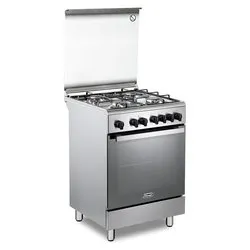 Cucina gas 4 zone Forno elettrico DMX 64 LSG Inox Classe A (60x60x87cm)