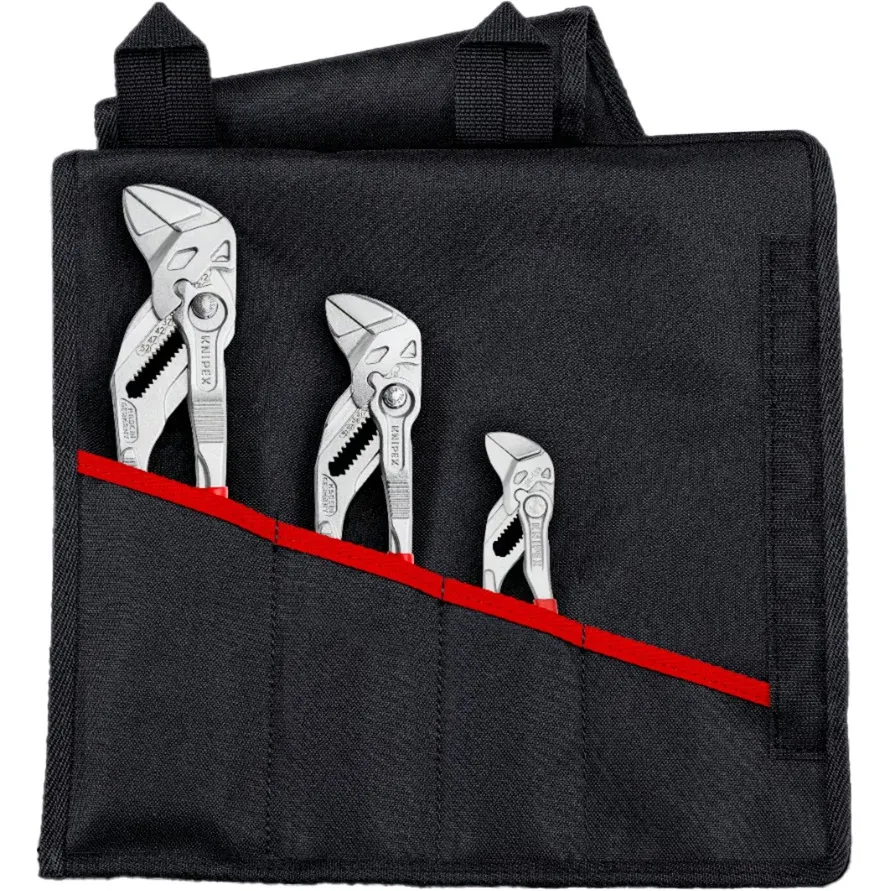 Set di chiavi a pinza, 3 pezzi, Set pinze