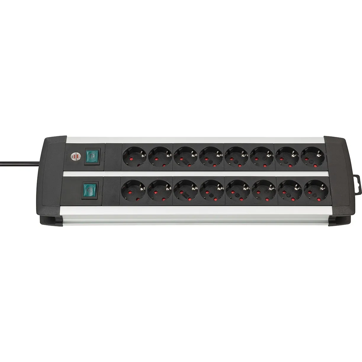 1391000916 prolunghe e multiple 3 m 16 presa(e) AC Interno Nero, Bianco, Ciabatta