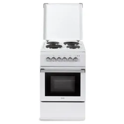 Cucina elettrica 4 zone cottura Forno elettrico DL554EWP2 White Classe A