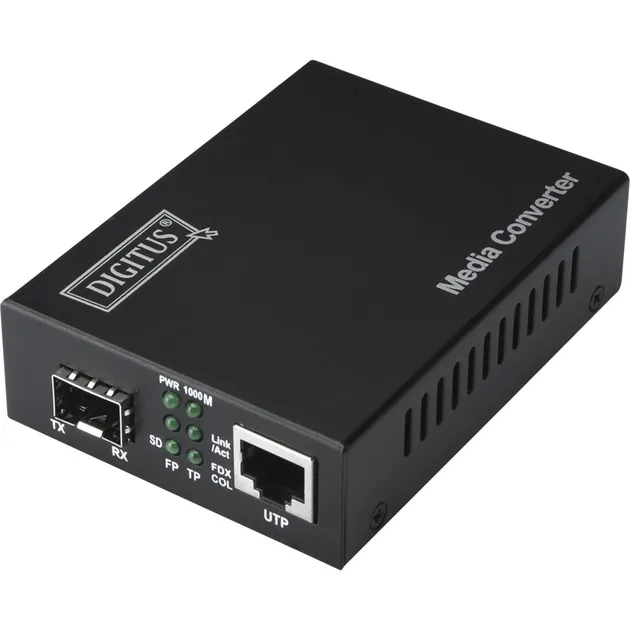 Convertitore Media Gigabit Ethernet , RJ45 / SFP