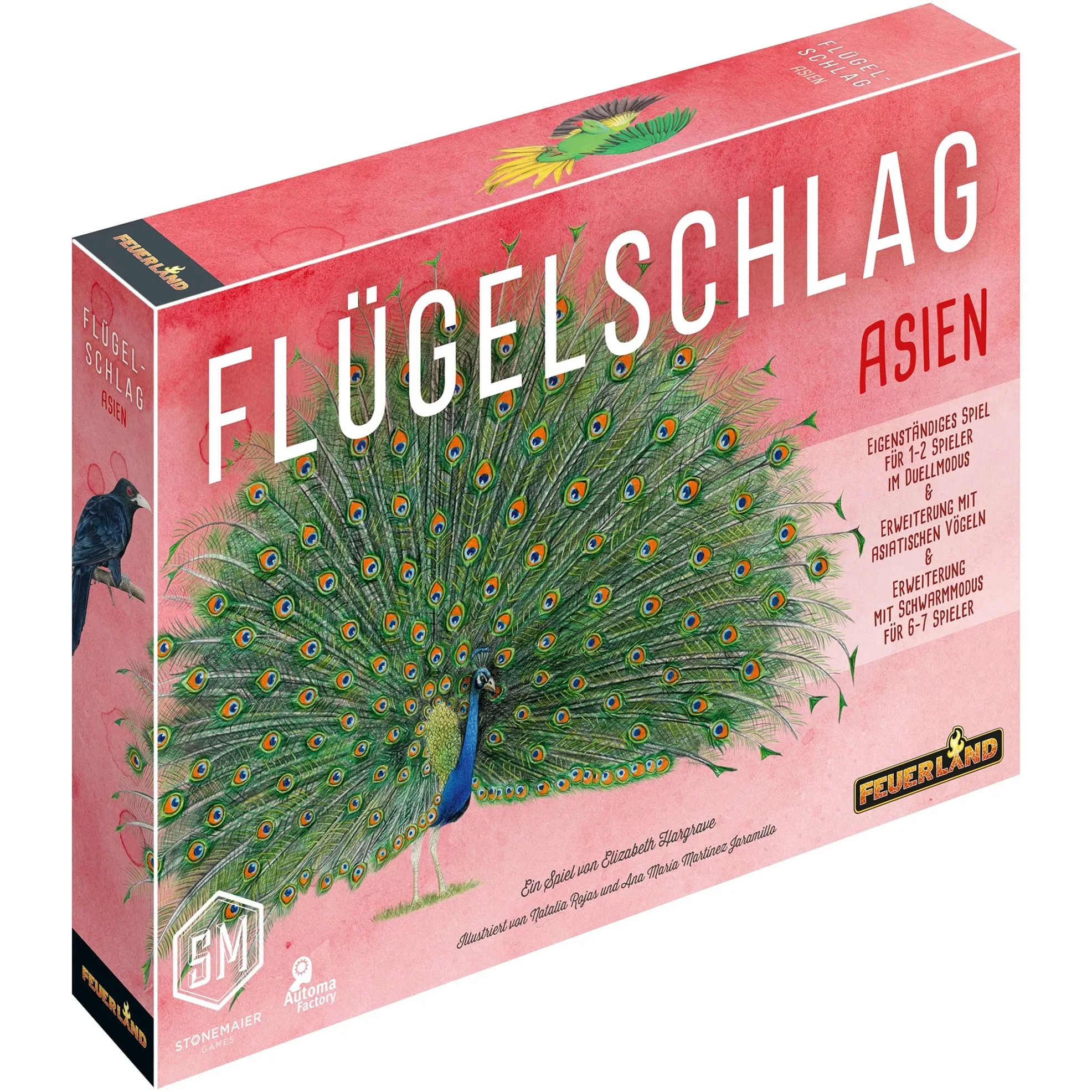Flügelschlag: Espansione Asia, Gioco da tavolo