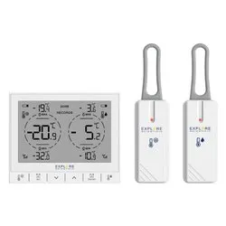 Termometro frigorifero Due sensori White SF2001