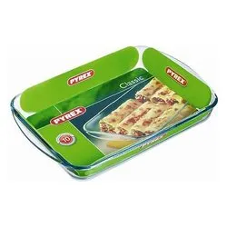 Pirofila Vetro borosilicato (40x28x6cm) Trasparente 239B000 7646