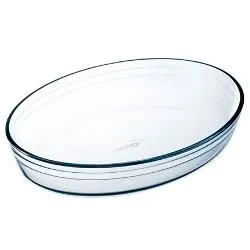 Pirofila Vetro temperato (39x27cm) ovale Trasparente 347BC00 1644
