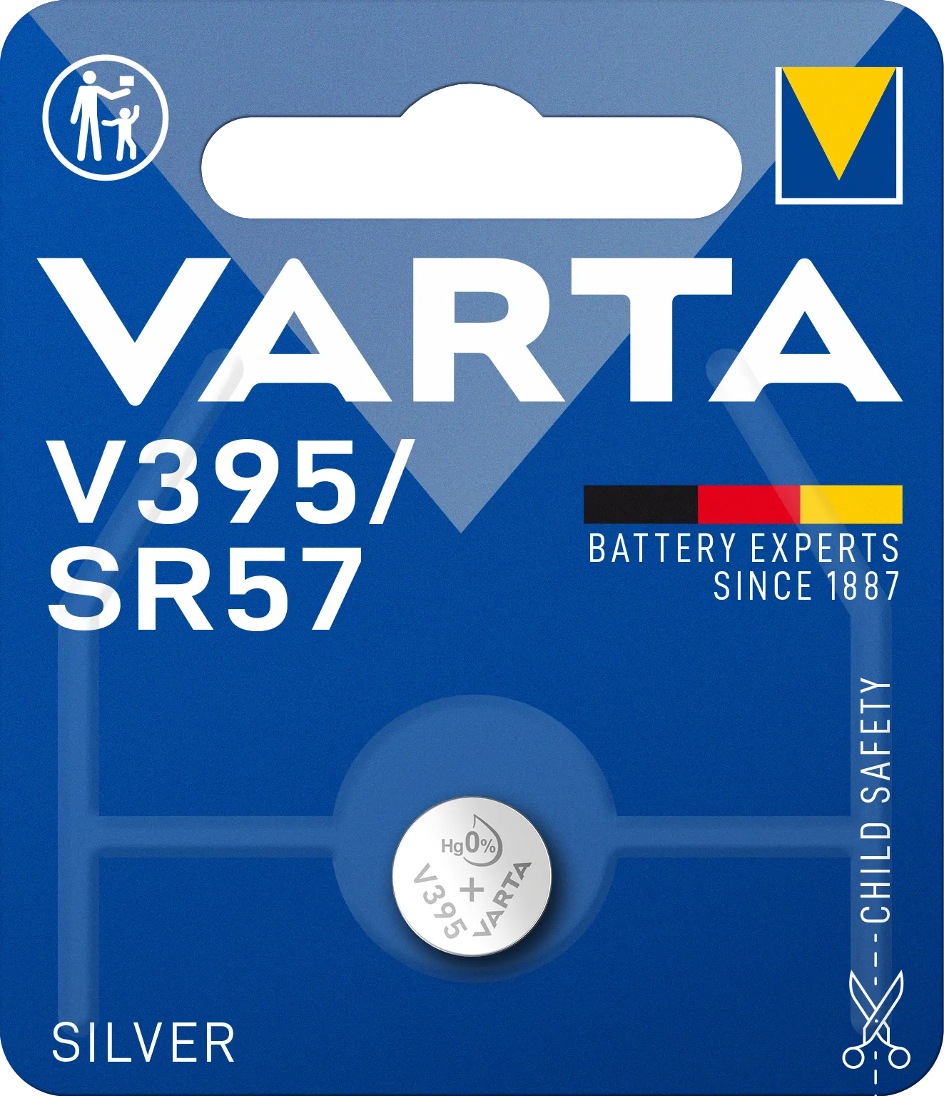 Batteria Varta, V395 / SR57