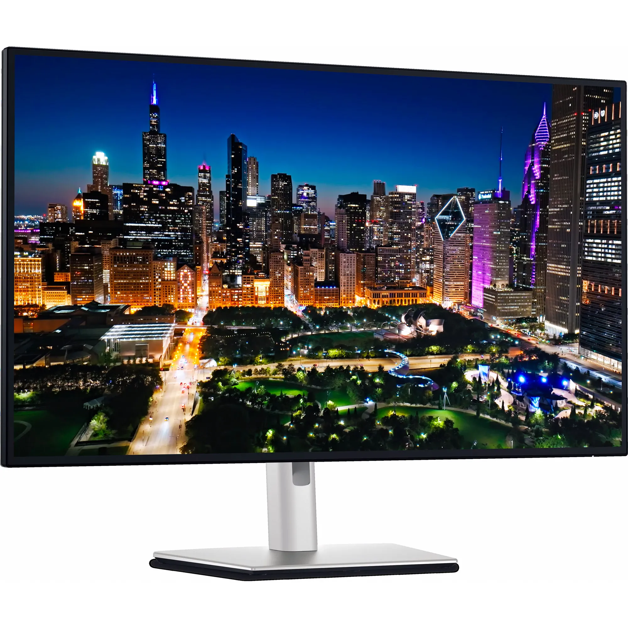 UltraSharp U3225QE Monitor PC 80 cm (31.5") 3840 x 2160 Pixel 4K Ultra HD LCD Nero, Argento, Monitor LED