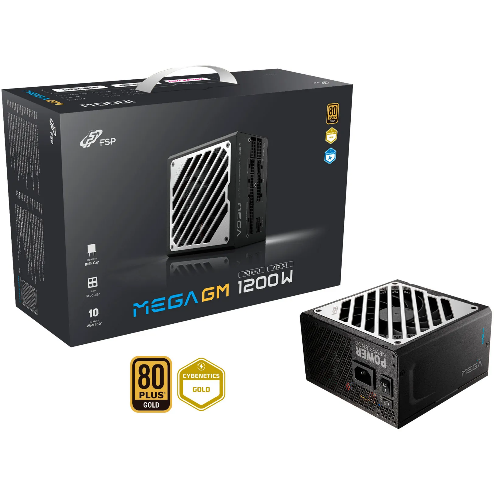 FSP MEGA GM 1200W, Alimentatore PC