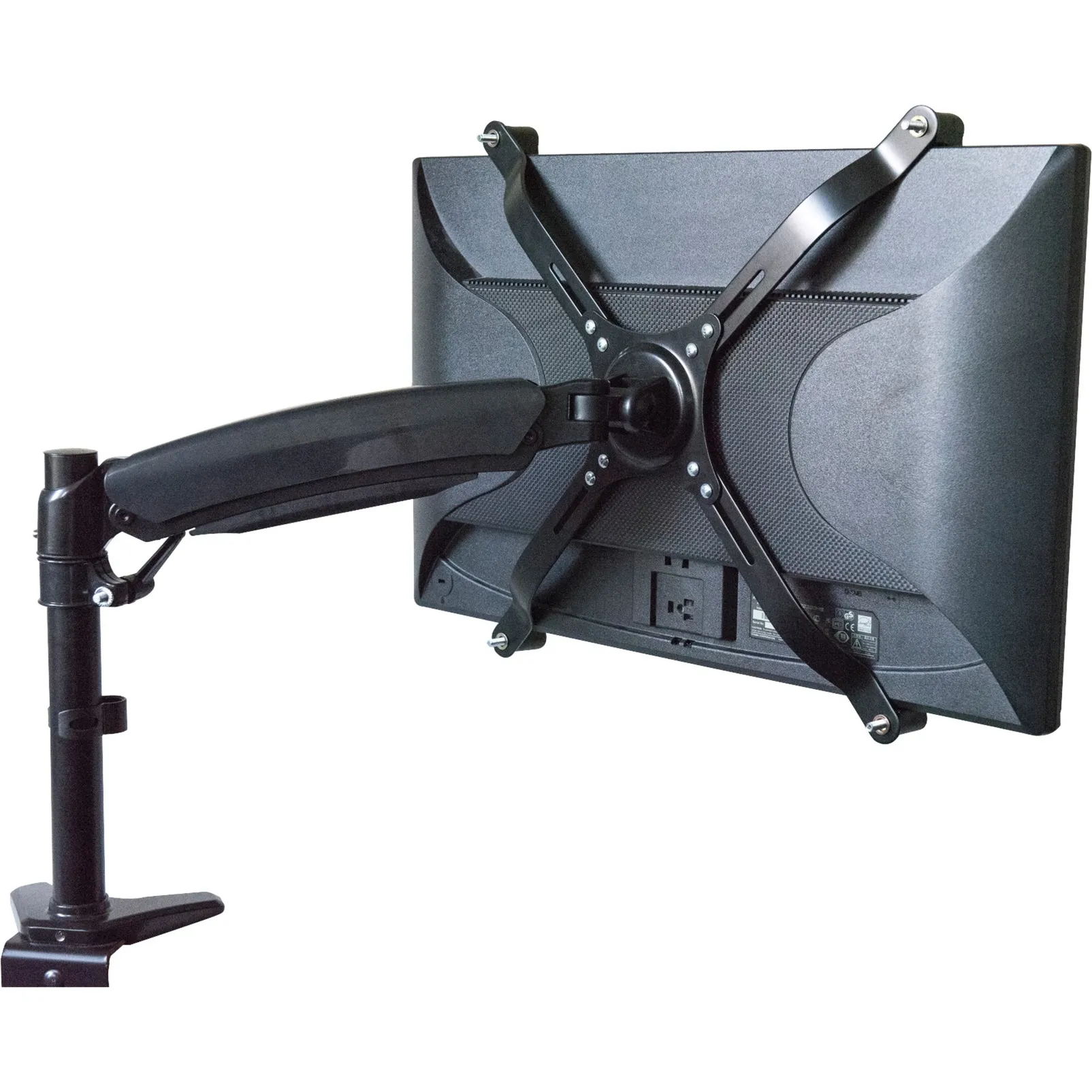 DA-90347 supporto da tavolo per Tv a schermo piatto 76,2 cm (30") Nero, Base per monitor