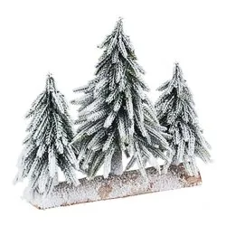 Albero Natale soprammobile CIMONE Innevato 0933525 (30x16x27cm)