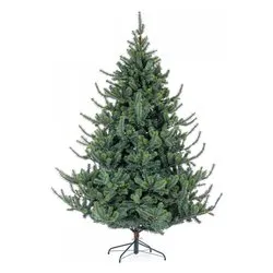 Albero Natale SERRONE GERMOGLIATO Verde (PVC - H240 D165 cm) 0974271