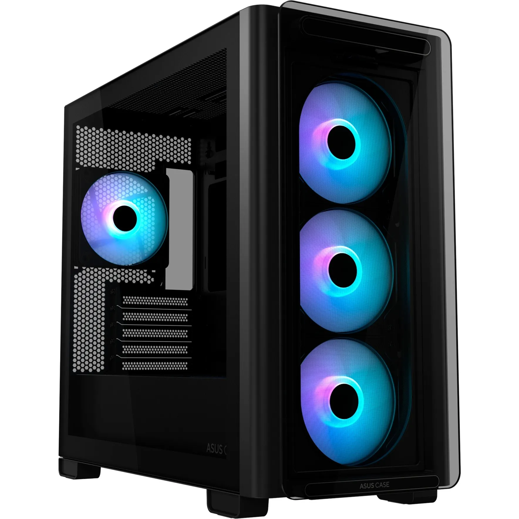 A23 PLUS TG ARGB BLACK Micro Tower Nero, Chassis Tower