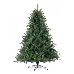 Albero Natale SANFORD Verde (PVC e PE - H240 D158 cm) 0973355