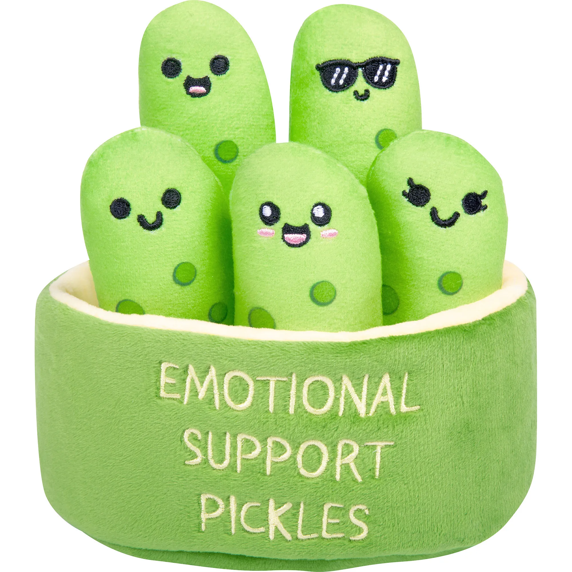 Cetrioli di supporto emotivo, Peluche animali