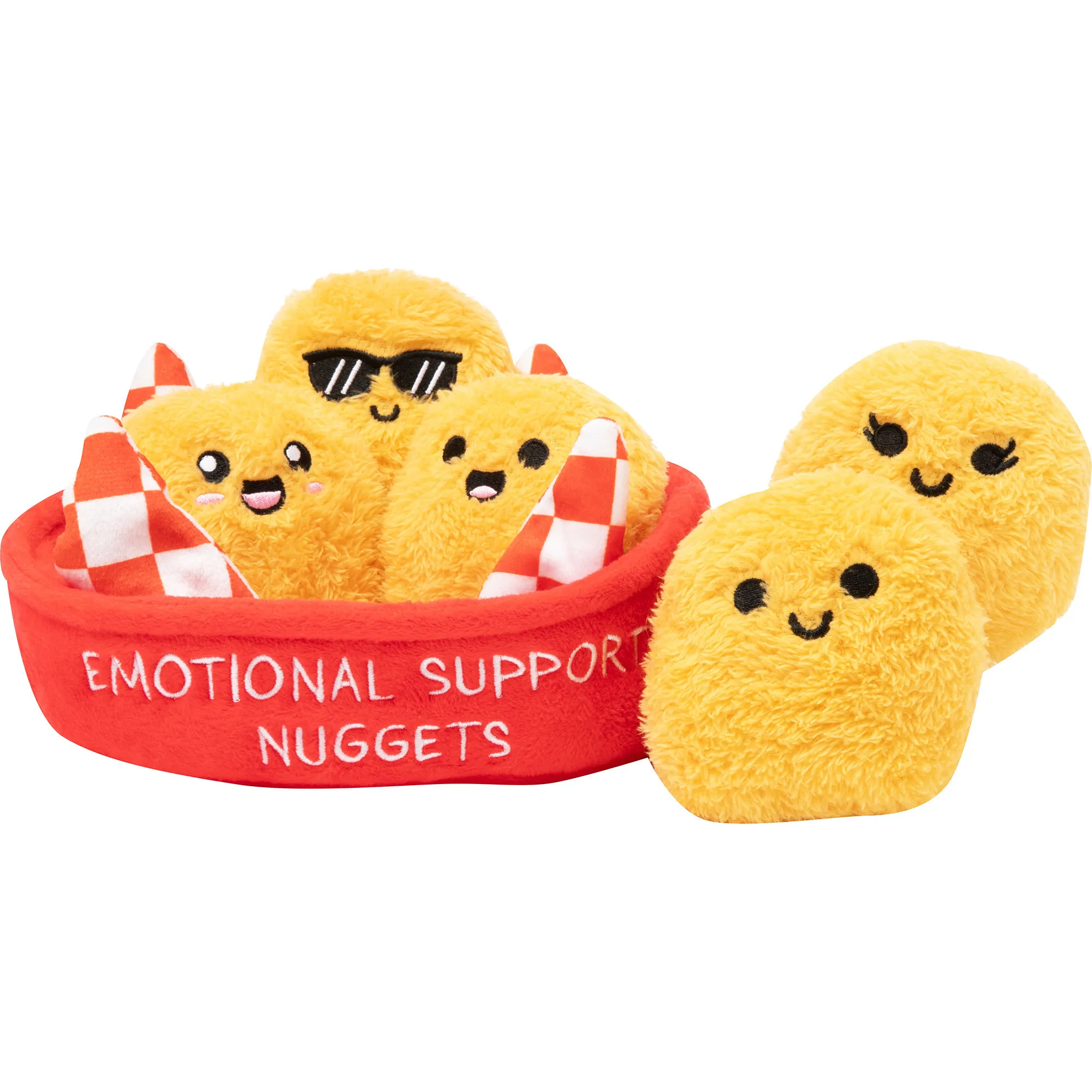 Nuggets di supporto emotivo, Peluche animali