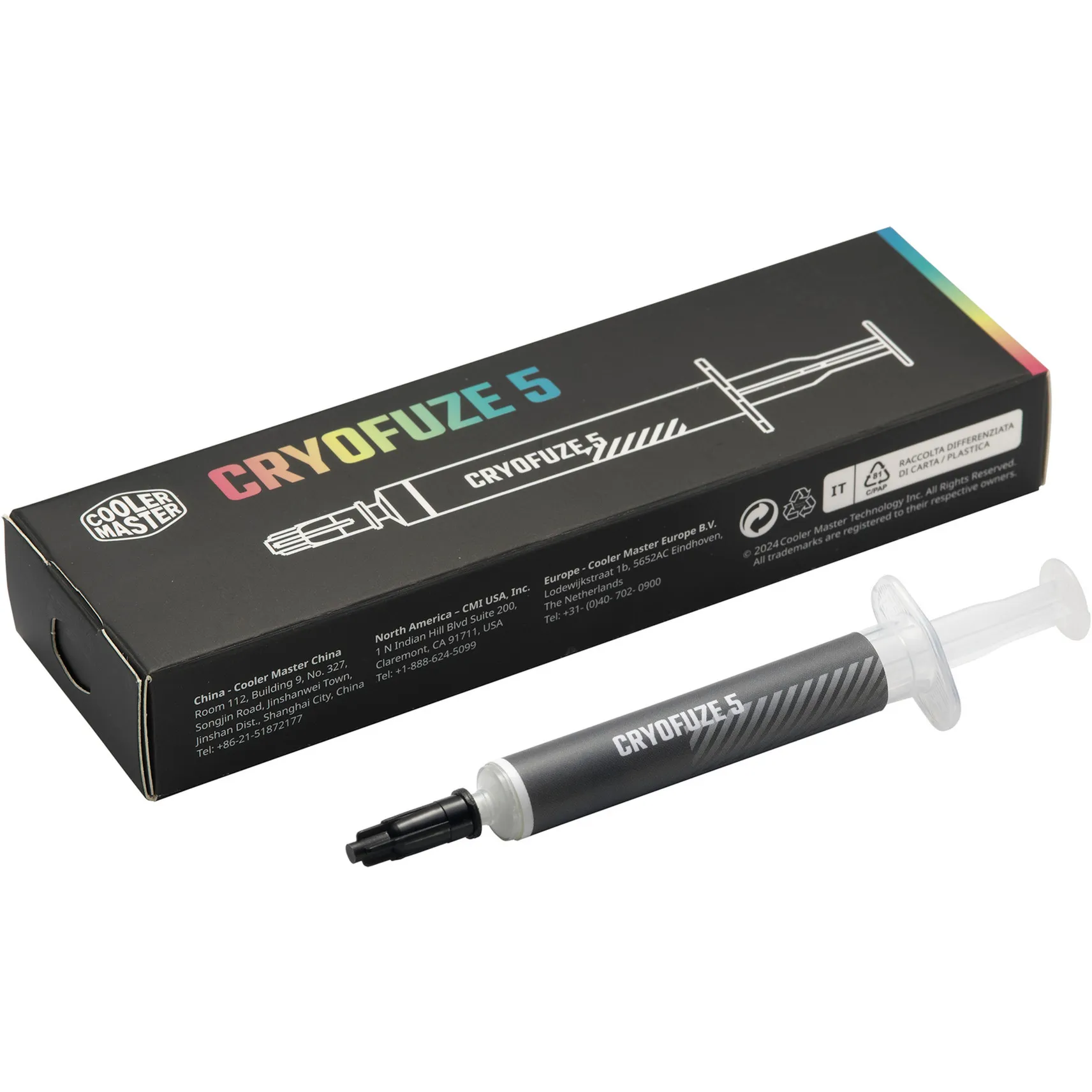 CryoFuze 5, Pastiglie e composti termiche