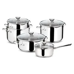 Batteria pentole Inox 18/10 ( 9 pz) SMART 01071660009