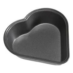 Set stampi torta 2 pz alluminio antiaderente (10cm) Cuore LA DOLCETTERIA 5076